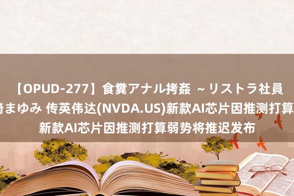 【OPUD-277】食糞アナル拷姦 ～リストラ社員の糞拷問～ 神崎まゆみ 传英伟达(NVDA.US)新款AI芯片因推测打算弱势将推迟发布